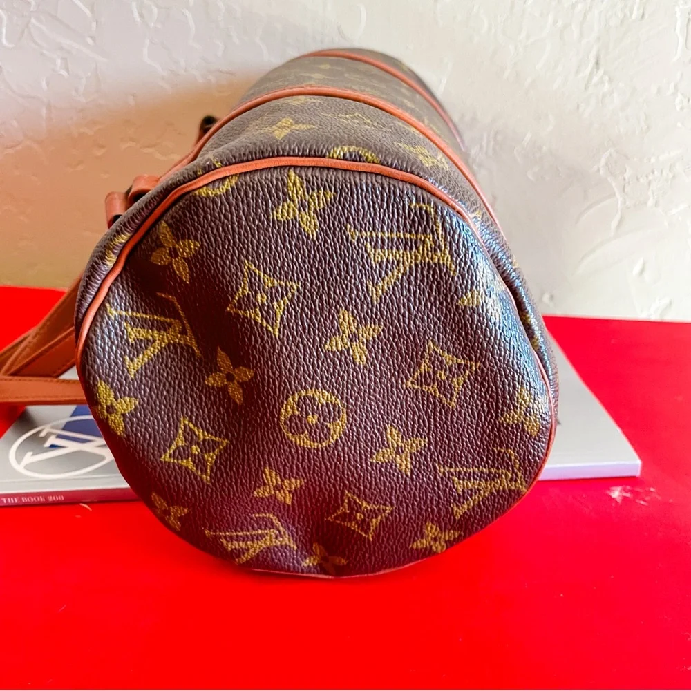 Authentic Louis Vuitton Monogram Papillon 30 Hand Bag Vintage LV Purse Pre-Loved - Picture 6 of 14